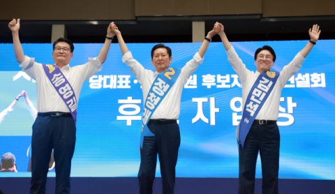 [속보] 김민석, 與 호남 순회경선서 과반 1위…전남광주57.0%·전북 58.39%