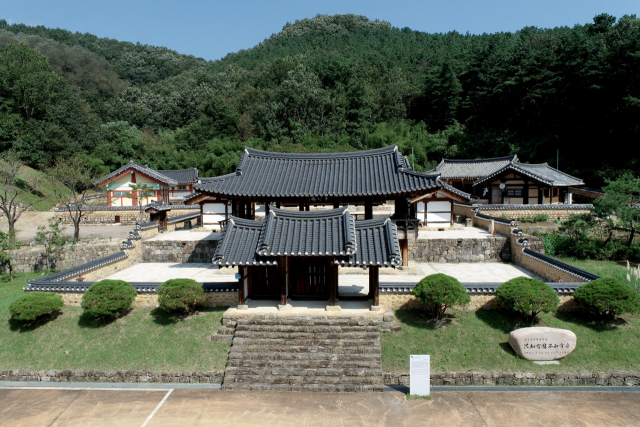 김면장군 유적지 전경. 고령군 제공.