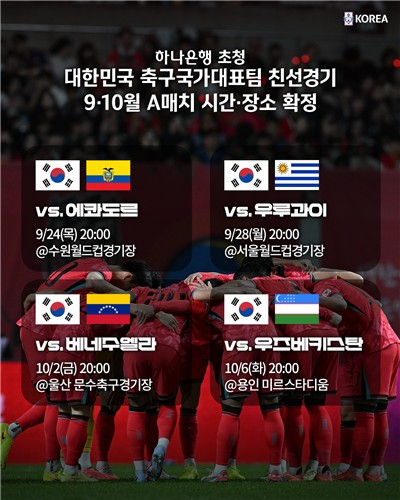 감독 공석 상황에도 돌아가는 축구 A매치 시계