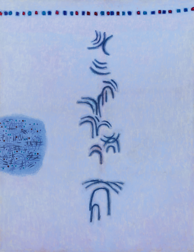 Lot.38, 김환기, 3-Ⅱ-66, oil on canvas, 220.5x170cm, 1966