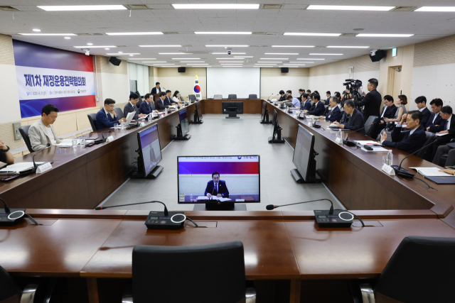 박홍근 기획예산처 장관이 21일 서울 종로구 정부서울청사에서 열린 