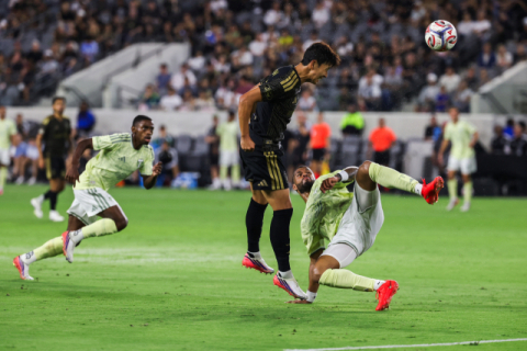 MLS의 손흥민 침묵, LAFC는 부앙가 득점으로 무승부