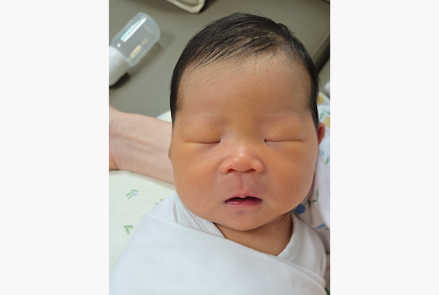 김은지 산모 아기