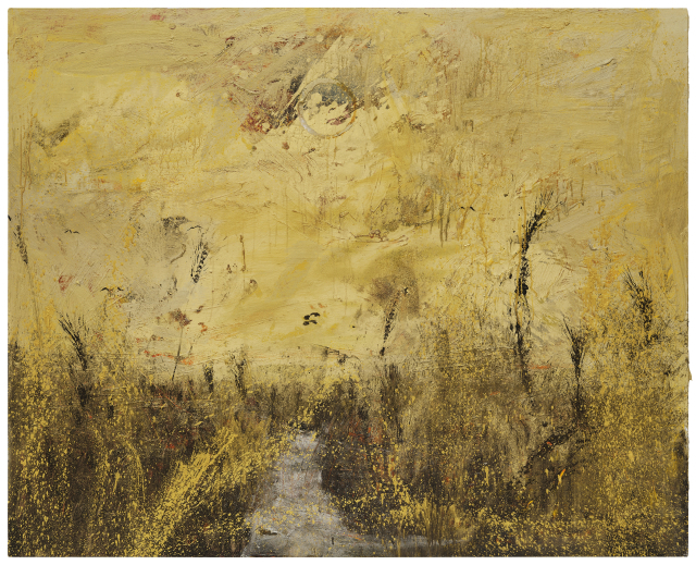 유키마사 이다, Auvers-sur-Oise-Wheatfield -, 2026, oil on canvas, 130.3x162.5cm. 우손갤러리 제공