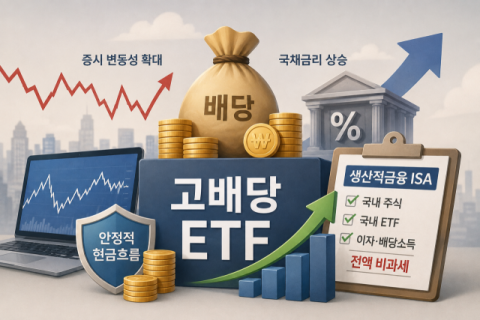 증시 출렁이고 금리 뛰자…다시 주목받는 고배당 ETF