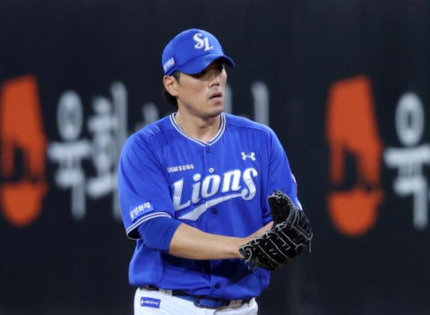  삼성 라이온즈의 마무리 김재윤, 이젠 홈에서도 강해지나