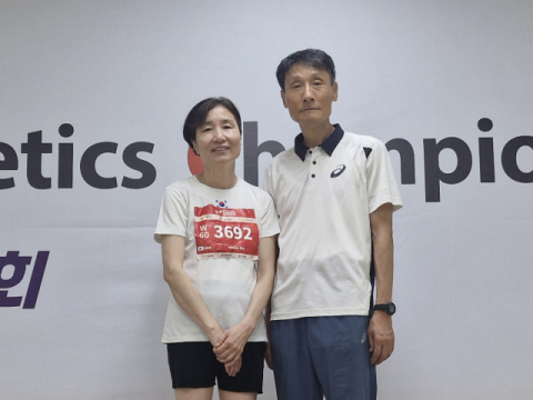높이뛰기 한국新 보유자 김희선, 32년만에 필드에 서다