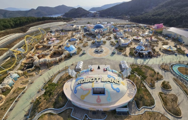 경남로봇랜드 전경.