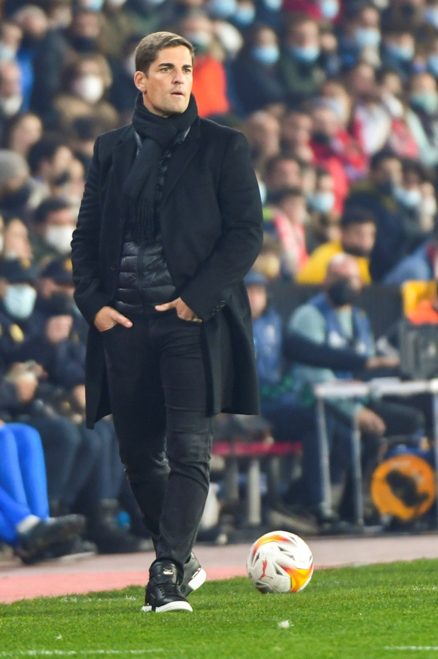 스페인 프로축구 그라나다를 지휘할 당시 로베르토 모레노 감독. 연합뉴스