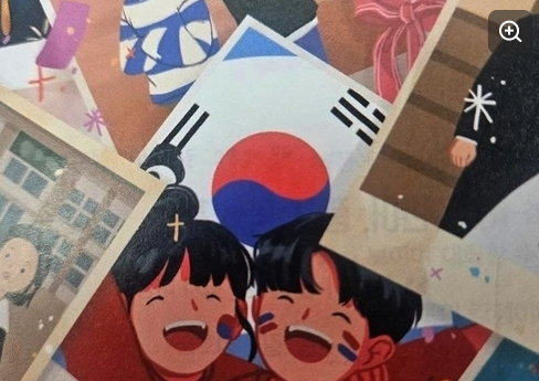 중학교 국어 교과서에 태극 문양이 잘못 그려진 태극기 삽화(사진)가 실린 것이 확인되면서 교육부는 문제가 된 교과서를 전량 교체하기로 했다. 서경덕 성신여대 교수 인스타그램 캡처