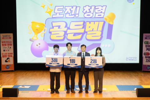 한국가스공사, '제6회 청렴 골든벨' 개최…우승엔 김경만 청렴감사부 차장