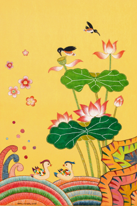 윤수빈 작가 개인전 '민화, 소망의 풍경' 개최