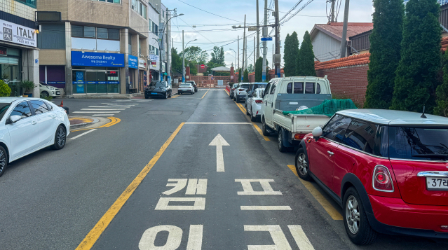 옛 캠프워커 정문 앞 삼정길, '한미단길'로 확 바뀐다