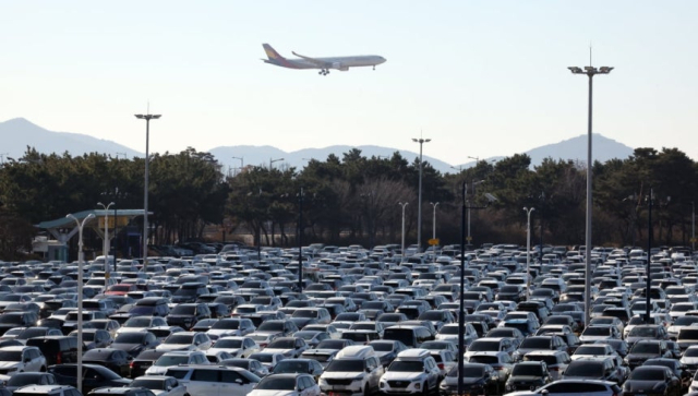 인천공항 주차장. 연합뉴스