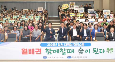 대구 달서구, 23개 동 주민과 '달서 대혁신 현장소통'
