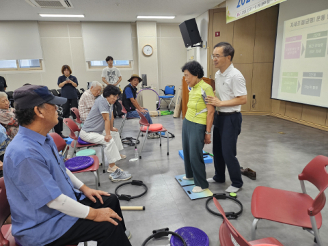 경운대 물리치료학과, 선산보건소와 장애인 재활교육 마무리