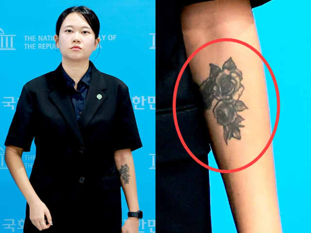 기본소득당 대변인인 김진서 최고위원. 연합뉴스