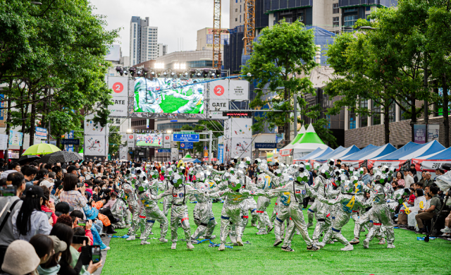 지난해 열린 파워풀대구페스티벌 축제 모습. 대구문화예술진흥원 제공