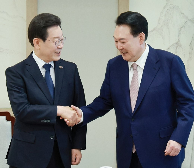 2024년 4월 29일 서울 용산 대통령실 집무실에서 열린 
