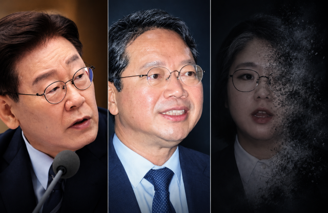 (왼쪽부터) 이재명, 김승원, 장관 후보자에서 사퇴한 용혜인. 연합뉴스