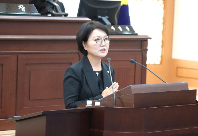 조상임 영천시의원. 영천시의회 제공