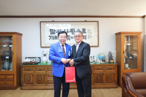 국제로타리 3700지구 이준철 총재, 14일 본사 방문