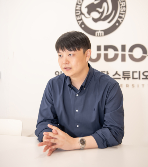 지난 15일 영진전문대학교 본관에서 영진전문대 컴퓨터정보계열 일본IT과를 졸업하고 일본 최대 케이블TV 사업자이자 종합 미디어·통신기업인 J:COM 입사에 성공한 조정민 씨가 매일신문과 인터뷰를 진행하고 있다. 영진전문대 제공