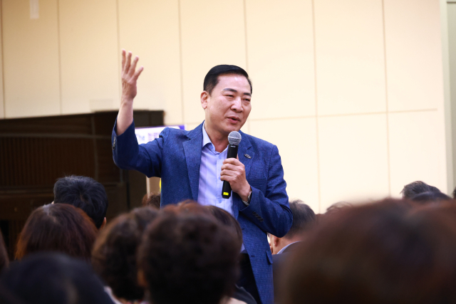 장성우 서대구산업단지 관리공단 국장은 현장에서 UAM에 대해 환영 의사를 밝혔다. 정두나 기자.