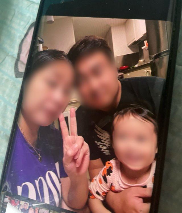 하린이 가족의 2년전 행복했던 모습.