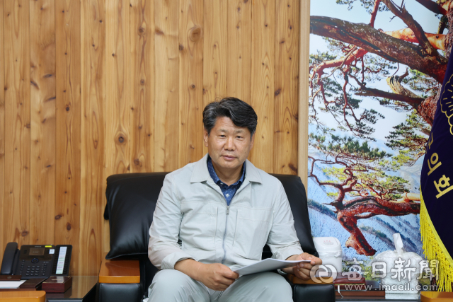 임승필 울진군의회 의장. 신동우 기자