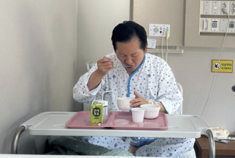 '미음 먹는다'는 정청래 
