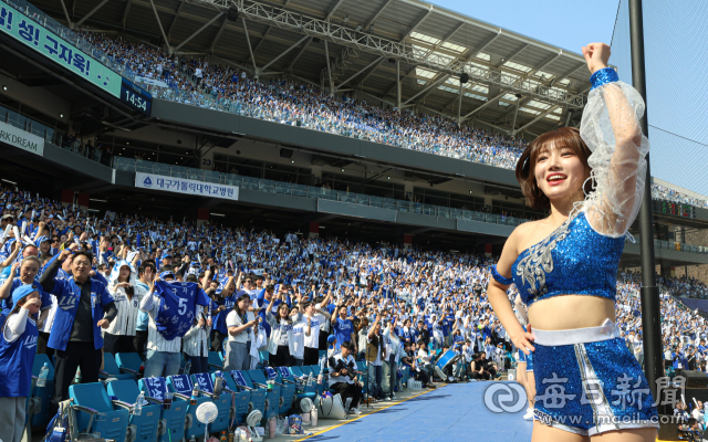 대구삼성라이온즈파크(라팍)의 관중들. 매일신문DB
