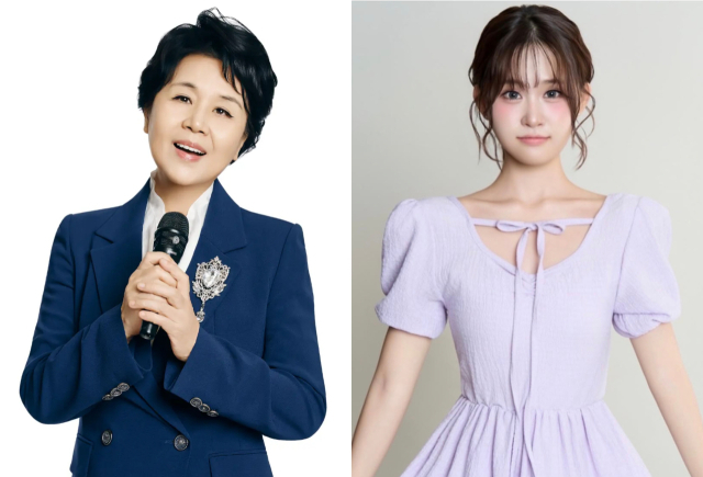 가수 심수봉(71·왼쪽)과 가수 김다현(17·오른쪽). 심수봉 공식 홈페이지, 김다현 인스타그램