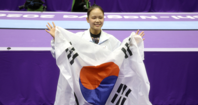 '도마 여왕' 여서정, 北 라이벌 꺾었다⋯8년 만에 다시 정상