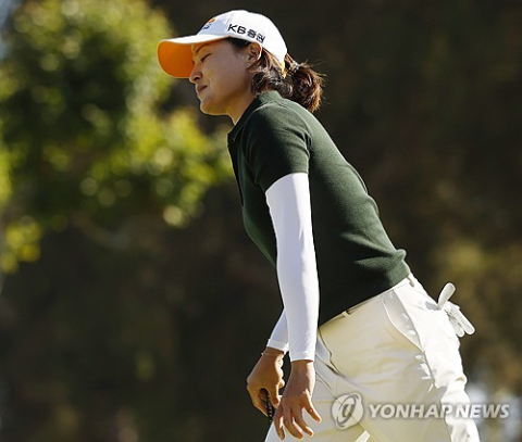 전인지, LPGA 아칸소 2R서 21계단 도약…선두와 6타차 공동 5위