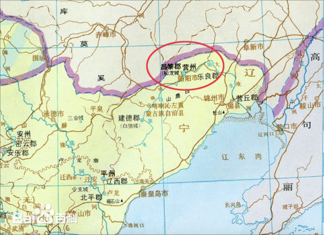 수나라 때 요서군은 하북성 평주에 있었다 당시의 영주가 요녕성 조양시였다는 현대 중국의 시각은 잘못된 것이다