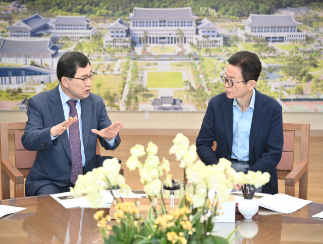 주낙영 경주시장, 이철우 경북지사 만나 지역 현안 지원 건의
