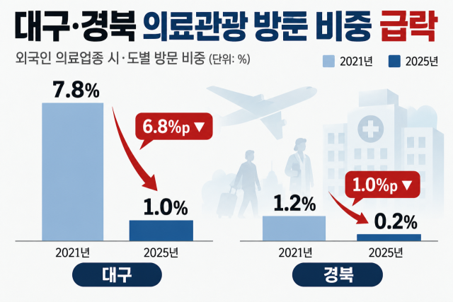 커지는 외국인 의료관광 시장…대구경북 점유율은 급락