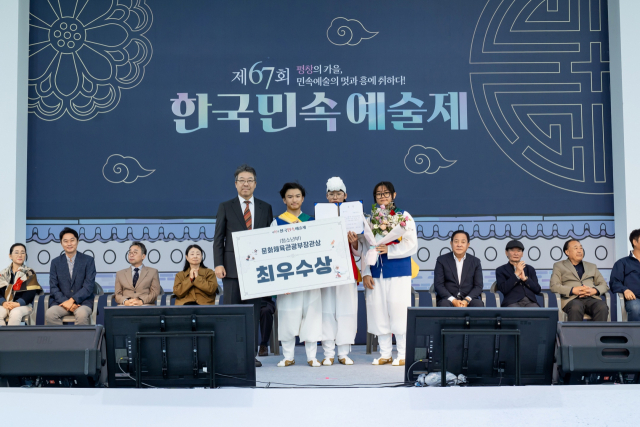 대구 서대구중 비산농악반이 지난 20일 강원도 평창군에서 열린 