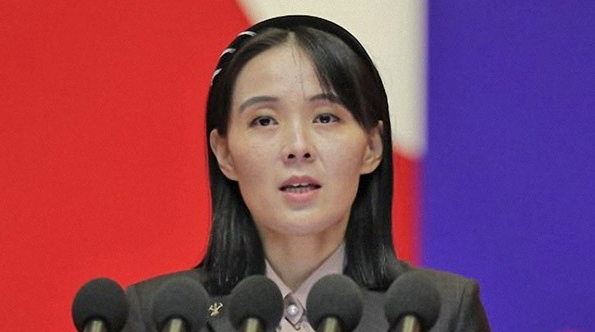 김여정 'DMZ 北지뢰' 軍 발표에 