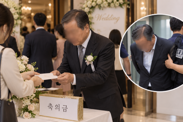 결혼식 북적이는 틈 노린 60대…혼주인척 축의금 훔쳐