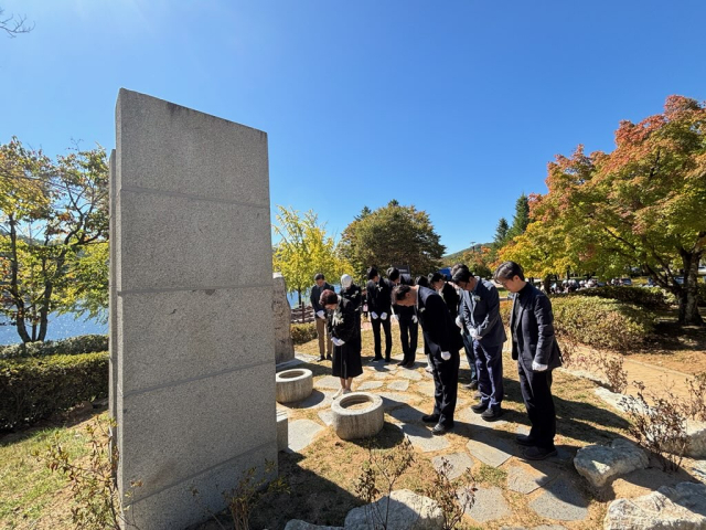 한국수자원공사(K-water) 안동권지사는 지난 2일 안동시 월영공원에서 지역 수자원 관계자 등 50여명이 참석한 가운데 