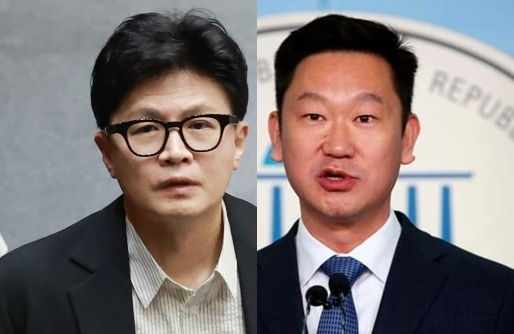 한동훈, 곽상언. 연합뉴스