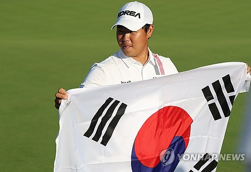 김주형, 아시안게임 남자 골프 금메달…16년 만에 한국 개인전 정상