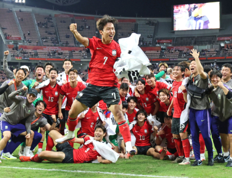 [속보] 일본 안방서 1-0 승리…韓축구, 사상 첫 아시안게임 4연패