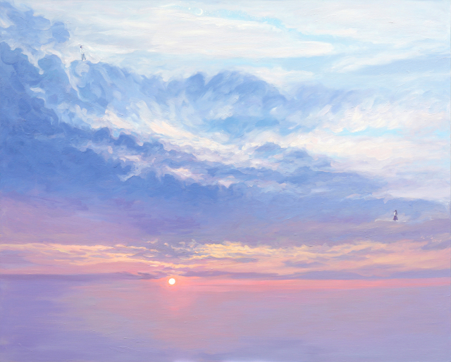 황인영, 구름산책, 130.3x162.2cm, Oil on canvas, 2024