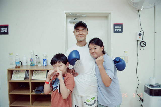 이진규(오른쪽) 씨의 경기장면. 이진규 씨 제공