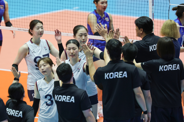 여자배구 대표팀, 2027년 월드컵 출전 확정
