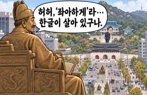 李, 한글날 앞 대인배·저희나라 지적하며 