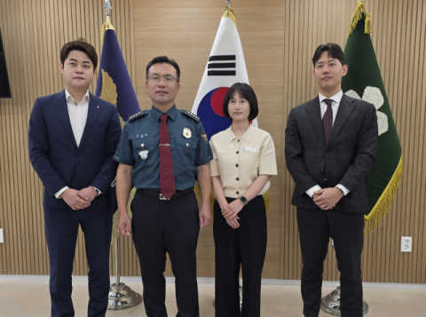 경북 칠곡경찰서…농협 칠곡군지부·지역농협 금융사기 예방 공로 감사장 수여 